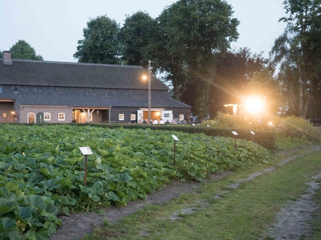 Bijzondere barbecue in de groentetuin op de Peelrandbreuk
