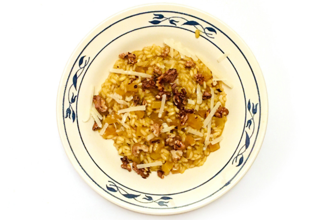 Gele bieten risotto